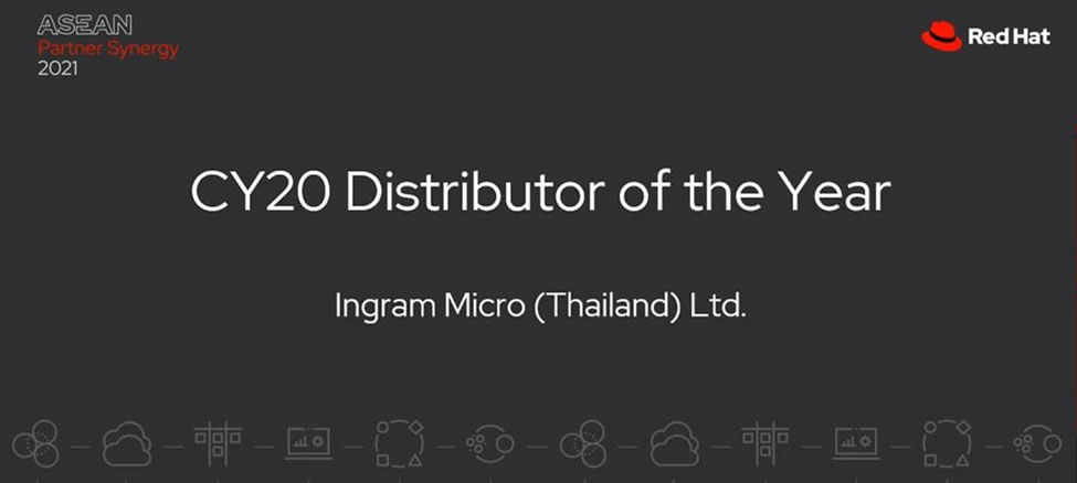 Ingram Micro Thailand Awarded Red Hat CY20 Distributor of The Year Award for Thailand