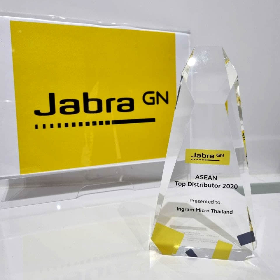 Jabra ASEAN Top Distributor 2020 Presented to Ingram Micro Thailand